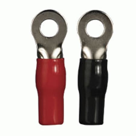 Install Bay 8 Gauge Nickel 5/16" Ring Terminal, 50-Pack IB8GNRT50